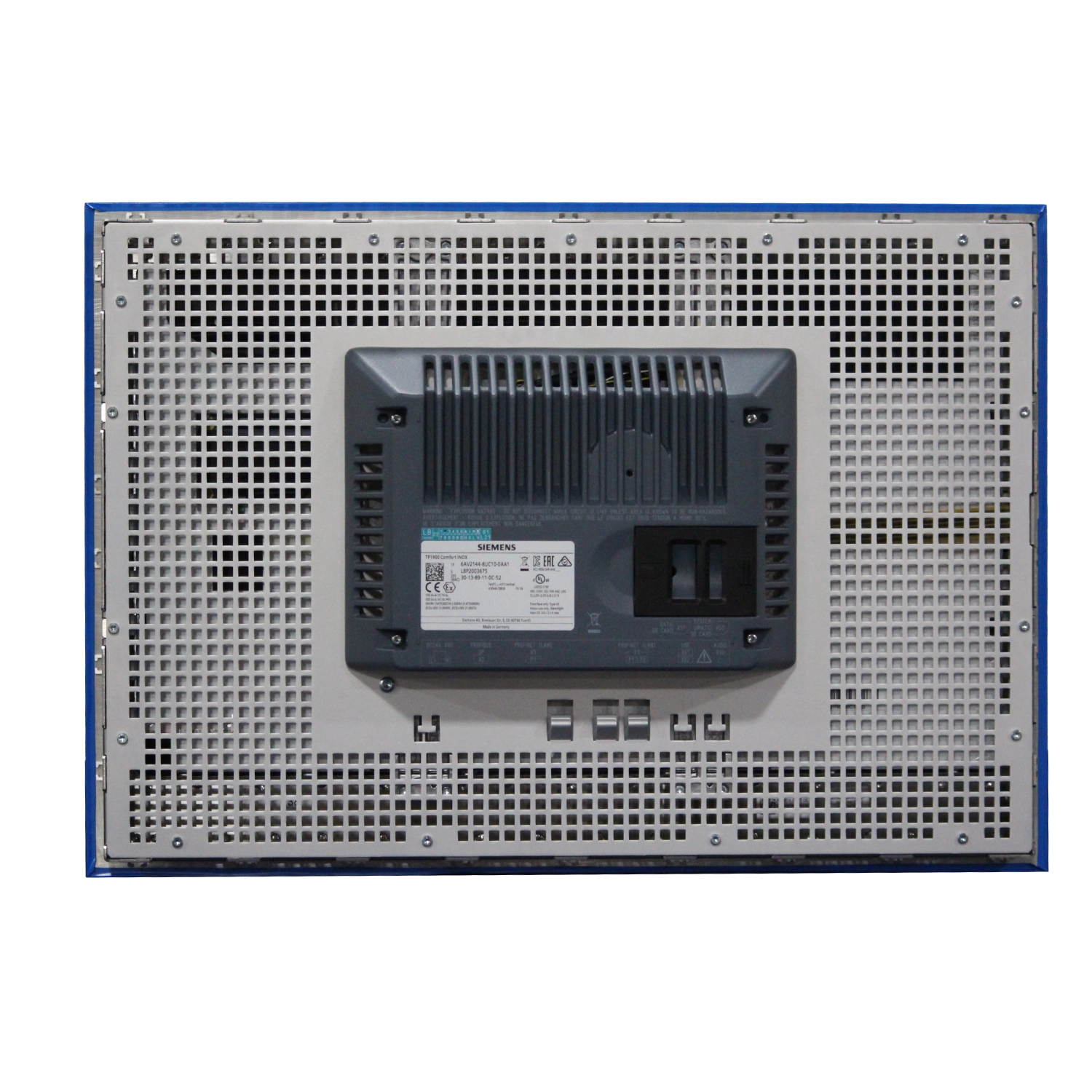 A back view of the 13820 HMI.